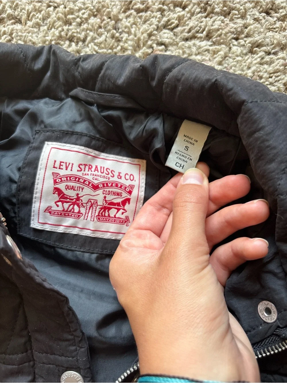 Levi’s Quilted Jacket